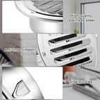 Zonon 24 Pcs Stainless Steel Soffit Vents 4 Inch Round Dryer Vent Cover - Image 4
