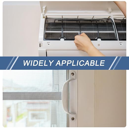 uxcell 6 Mesh 79" x 12" Woven Wire Mesh, 304 Stainless Steel Air Vent Filter - Image 6
