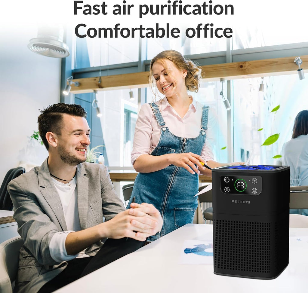 Air Purifiers for Bedroom Home, FETIONS Small Air Purifier