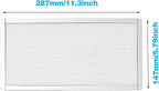 287mm 140mm x 2 PC Fan Dust Mesh Filter 11.3inch x 5.79inch PVC Computer PC - Image 4
