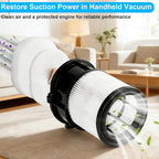 Filter for Shark IP3251 IP3253 IP3225 PowerDetect Clean & Empty Vacuum - Image 3