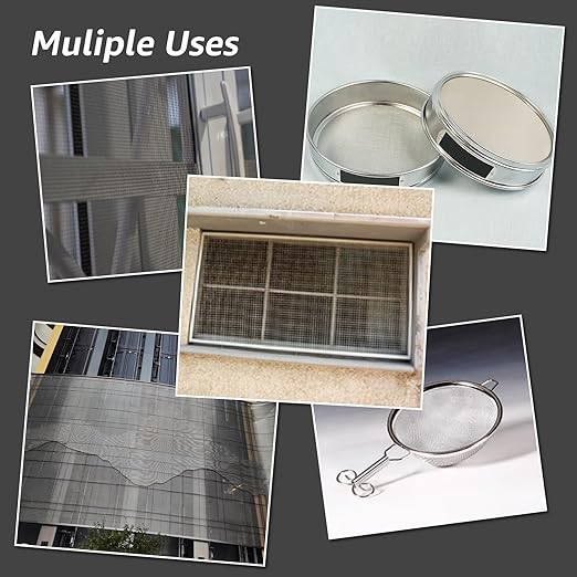 4 Pack 12x16 Inch Wire Mesh, 20 Mesh Stainless Steel Mesh, Never Rust Sturdy - Image 6