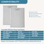 BPPFA30 Range Hood Filter 11.81" x 16.25" Replacement - Image 3