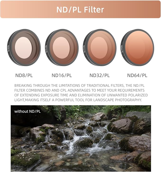 ND16/PL Filter Compatible with Insta361 GO Ultra Camera ND Lens Filter - Image 3