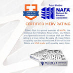 Filters Fast 13x22x1 Air Filter MERV 8, Made in the USA, Actual Size: - Image 4
