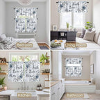 Texas Star Country Kitchen Curtains Set 3 Piece - Image 4