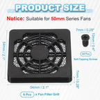 PATIKIL 50mm Fan Filter Grill - Image 2