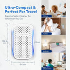 Clarifion - DSTx Portable Air Purifier - Plug In Air Ionizer HEPA Filter - Image 7