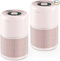 2 Pack Air Purifier for Home Bedroom by AIRTOK