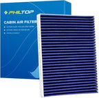 PHILTOP Premium Cabin Air Filter w/Dual Activated Carbon, Compatible by PHILTOP