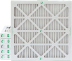 Glasfloss 12x12x2 MERV 10 2" Inch Pleated Air Filters Box of 6. Actual Size: by Glasfloss