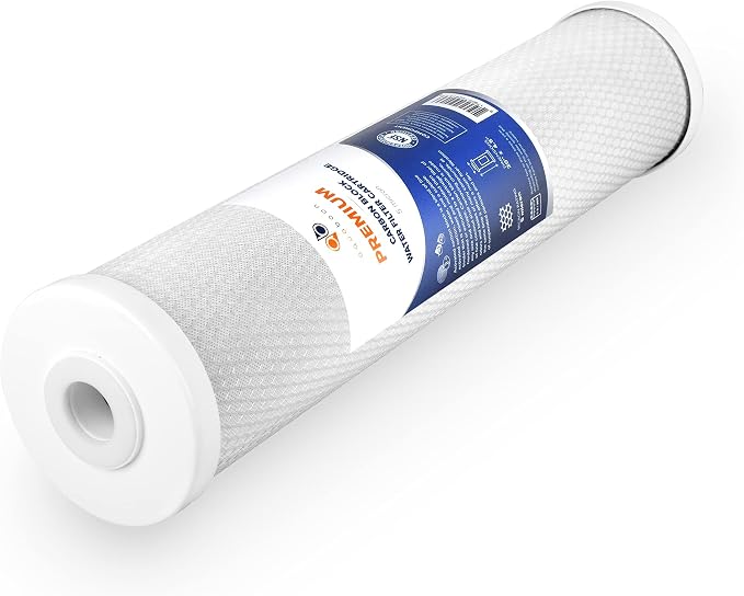 Aquaboon 5 Micron 20 x 4.5 Sediment, Anti-Scale, Carbon Water Filters Cartridges - Image 3