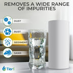 Tier1 1 Micron 10x4.5 Water Filter | Spun Wound Polypropylene Whole House - Image 6