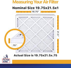 Filter King 19.75x21.5x1 Air Filter | 6-PACK | MERV 13 HVAC Pleated A/C Furnace - Image 2