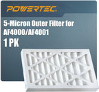 POWERTEC 5 Micron Outer Air Filter by POWERTEC