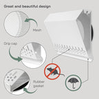 Vent Systems 6" Inch Air Supply Vent Cover - Image 3