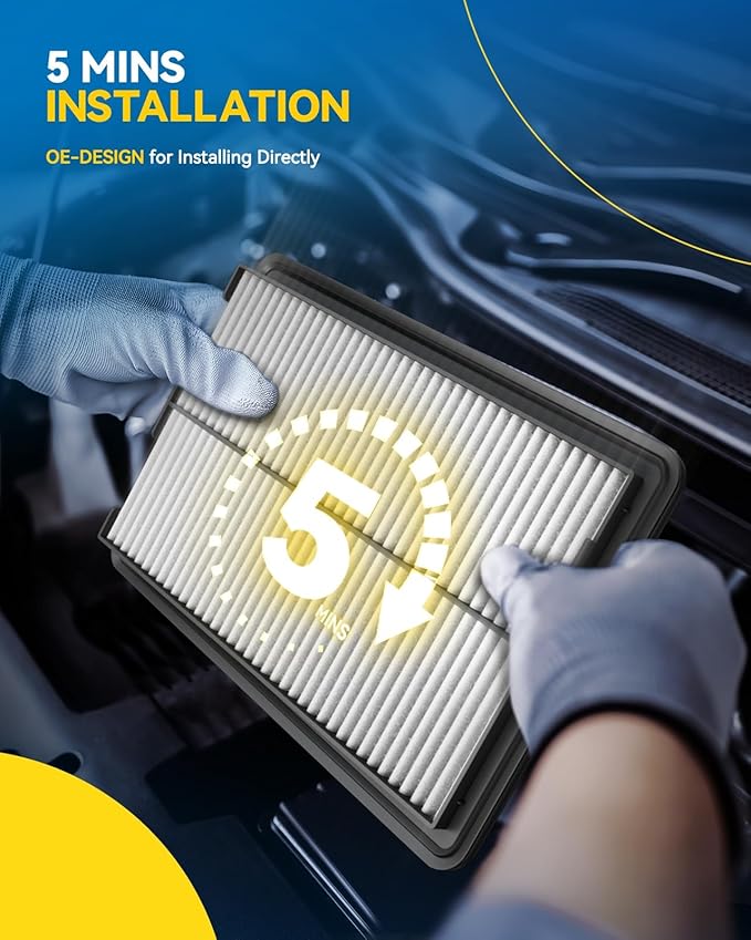 PHILTOP Engine Air Filter, Compatible - Image 6