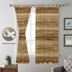 Vintage Western Living Room Curtains 84 Inch Length, Window Curtains Tab Top - Image 5