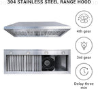 CHETTO C Stainless Steel Range Hood Cover - Image 5