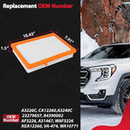 Engine Air Filter Fit for 2018-2025 Chevy Equinox/ 2018-2024 GMC Terrain - Image 4
