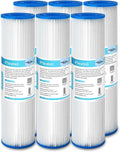 Membrane Solutions 5 Micron Pleated Polyester Sediment Water Filter 10"x2.5" by MembraneSolutions
