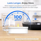 Waterdrop Large Glass Water Filter Pitcher, Eco-Friendly, - Image 8