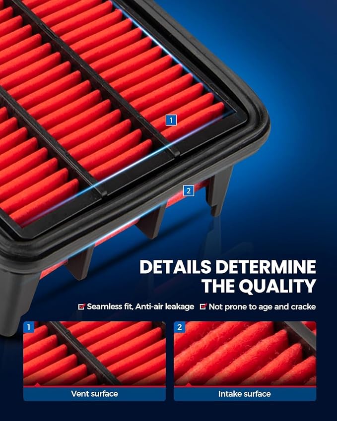 KAX Engine Air Filter, CA9898 Replacement - Image 4