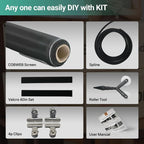 Premium Window Screen Replacement DIY KIT 39"51" Blocks Rain, Pet Scratch - Image 6