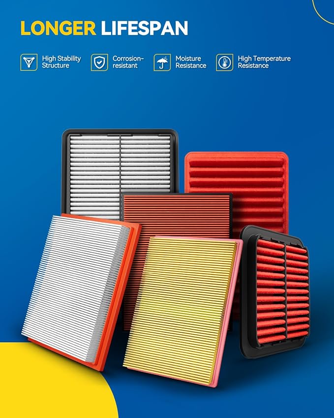 PHILTOP Engine Air Filter, CA12967 Compatible - Image 5