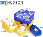 Hudson Exchange 7-1/2" x 4" x 3" Plastic Stackable Storage Bin and Hanging