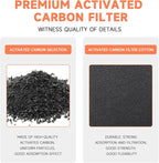 4x10 Inch Air Vent Filters Activated Charcoal Carbon, Thickened Filter Premium - Image 3