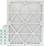 Glasfloss 20x24x2 MERV 10 2" Inch Pleated Air Filters Box of 6. Actual Size: by Glasfloss