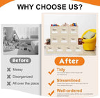10 Pcs Fabric Storage Cubes