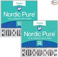 Nordic Pure 20x20x5 Honeywell/Lennox Replacement MERV 14 Air Filters 2 Pack by NordicPure
