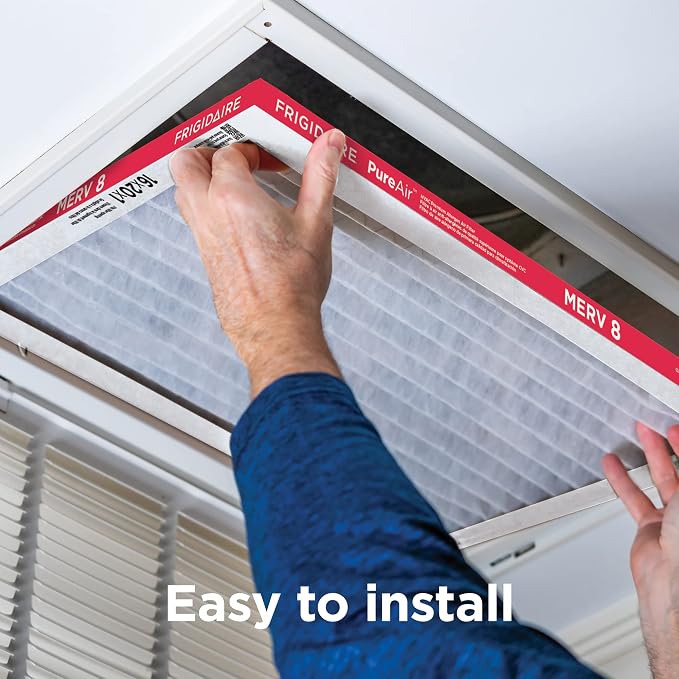 Frigidaire PureAir® 20x25x1 MERV 8 Allergen Electrostatic Pleated Air - Image 4