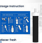 GLACIER FRESH Water Bottle Filters, Replacement - Image 7
