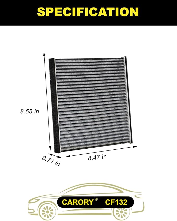 Cabin Air Filter w/Activated Carbon - Image 2
