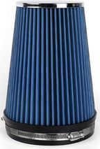 6" Inlet Cold Air Intake Filter Cone Replacement Performance Washable Clamp-On - Image 6