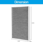 4 Packs F1 Carbon Allergen Reduction+Odor Removal, F1 HEPA Replacement Filter - Image 8