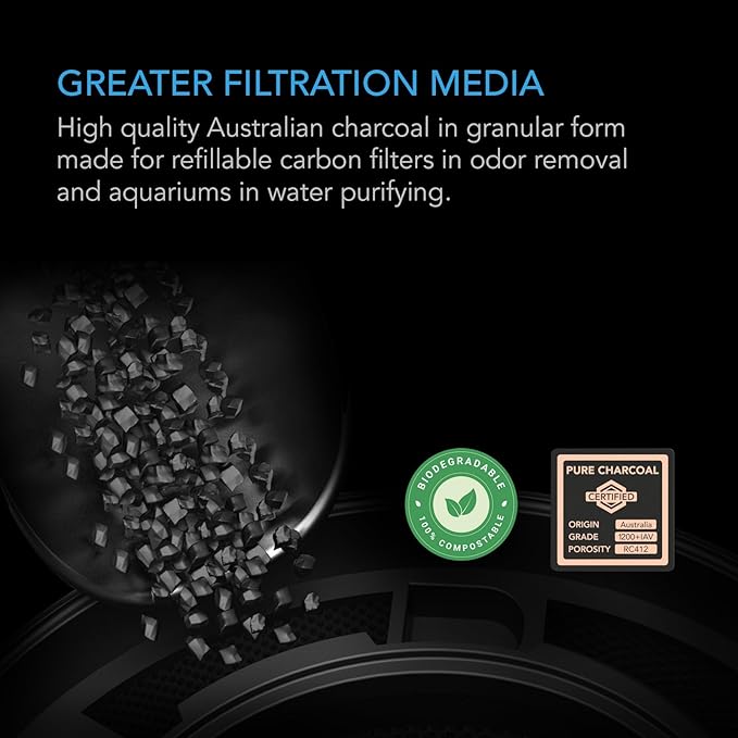 AC Infinity Premium Activated Carbon, 16 lb. Australian Charcoal Supply - Image 2