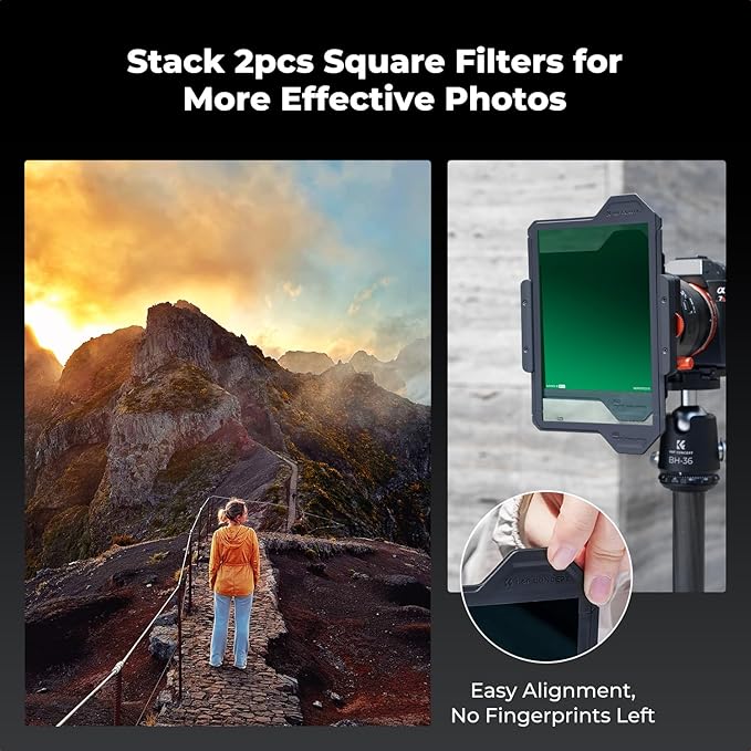K&F CONCEPT X PRO Square Filters Holder System Kit - Image 4