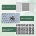 2-Pack Paintable Gable Vents - Image 4