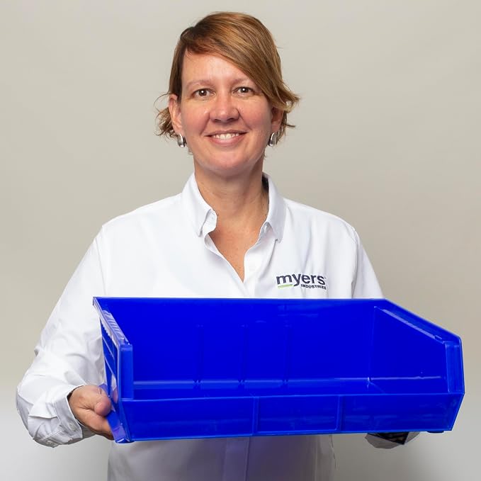 Akro-Mils 30255 AkroBins Plastic Storage Bins, Space-Saving Stackable Bins - Image 10