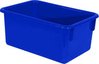 Wood Designs Cubby Storage Bin, Heavy Duty Plastic Containers