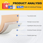 Silicone Foam Dressing 5x5 inch - Image 6
