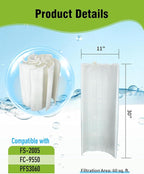 DE Grid 60 sq. ft. Swimming Pool Filter Set Replacement - Image 2