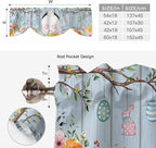 Easter Tie Up Valance Curtains for Windows, Kitchen Curtains Window Shades - Image 6