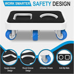 Furniture Dolly with Dual Groove Design: Furniture Sliders with 6 Wheels