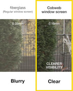 Premium Window Screen DIY KIT 39" 51" Blocks Rain, Pet Scratch, Fine Dust 99% - Image 8