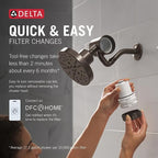 Delta Faucet Clarifi Premium Shower Filter Attachment - Image 3